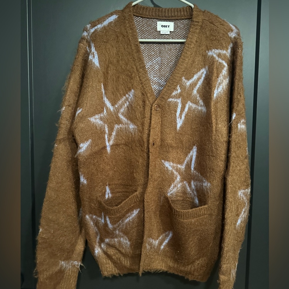 obey long cardigan
